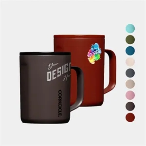 16 oz Corkcicle® Triple Insulated Classic Coffee Mug | https://www.bestnamebadges.com