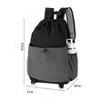 Versatile Everyday Sports Cinch Backpack | https://www.bestnamebadges.com