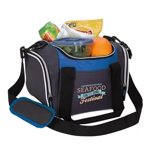 Koozie® Lunch Duffel Cooler | https://www.bestnamebadges.com