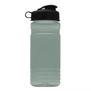 Garyline® RPET Bottle with Flip Lid - 20 oz. | https://www.bestnamebadges.com