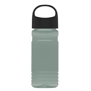 Garyline® RPET Bottle with Oval Crest Lid - 20 oz. | https://www.bestnamebadges.com