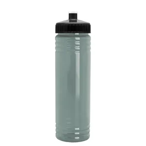 Garyline® Slim Fit RPET Bottle with Push-Pull Lid - 24 oz. | https://www.bestnamebadges.com