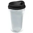 Garyline® Transparent Tumbler with Sip Lid - 16 oz. | https://www.bestnamebadges.com
