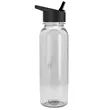Garyline® Boss Embossed Tritan® Bottle with Flip-Straw Li... | https://www.bestnamebadges.com