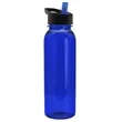 Garyline® Boss Embossed Tritan® Bottle with Flip-Straw Li... | https://www.bestnamebadges.com