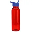 Garyline® Boss Embossed Tritan® Bottle with Flip-Straw Li... | https://www.bestnamebadges.com