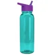 Garyline® Boss Embossed Tritan® Bottle with Flip-Straw Li... | https://www.bestnamebadges.com