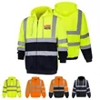 High Visibility Reflective Safety Sweatshirt Hoodie  | https://www.bestnamebadges.com