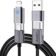240W 4 in 1 Charging Cable 10 ft Compatible With All Devices | https://www.bestnamebadges.com