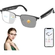 Smart AI Translator Clear Blue Light Glasses for Woman Men | https://www.bestnamebadges.com
