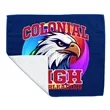 Recycled Full Color Rally Towel - 15" W X 18" H | https://www.bestnamebadges.com