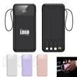 Fast Charging 10000mAh Power Bank with Cables & Flashlight | https://www.bestnamebadges.com