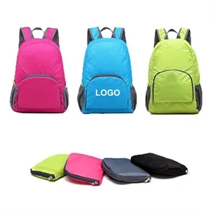Travel Camping Water Resistant Foldable Backpack | https://www.bestnamebadges.com