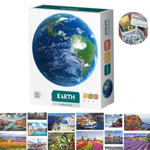 Customize 500 Pieces Jigsaw Puzzle For Adults Youth Family | https://www.bestnamebadges.com