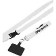 Adjustable Recycled Phone Lanyard | https://www.bestnamebadges.com