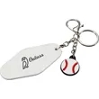 Retro Baseball Motel Keychain | https://www.bestnamebadges.com