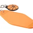 Retro Basketball Motel Keychain | https://www.bestnamebadges.com