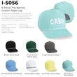 Imperial 5056 5-Panel The Barnes Cotton Rope Cap | https://www.bestnamebadges.com