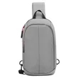 Crossbody Travel Sling Backpack (Ocean) | https://www.bestnamebadges.com