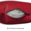 16"x16" & 18"x18"- Solid Color Polyester Cushion Covers | https://www.bestnamebadges.com