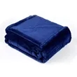 Mink Touch Throw Blanket With Embroidery Logo | https://www.bestnamebadges.com