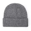 Unisex Acrylic Waffle Knit Cuffed Beanie | https://www.bestnamebadges.com