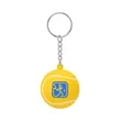 Tennis Ball Shape Stress Reliever Keychain | https://www.bestnamebadges.com