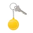 Tennis Ball Shape Stress Reliever Keychain | https://www.bestnamebadges.com
