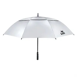 61" Arc Auto Open Vented Golf Umbrella UV Protection