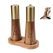 Wooden Manual Salt And Pepper Grinder Set | https://www.bestnamebadges.com