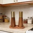 Wooden Manual Salt And Pepper Grinder Set | https://www.bestnamebadges.com