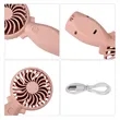 USB Retractable Pocket Mini Handheld Fan | https://www.bestnamebadges.com