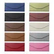 Triangle Foldable Leather Glasses Case W/ Magnetic Closure | https://www.bestnamebadges.com