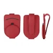 Magnetic Leather Sunglass Holder For Car Visor | https://www.bestnamebadges.com