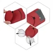 Magnetic Leather Sunglass Holder For Car Visor | https://www.bestnamebadges.com