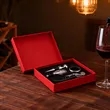 4 Piece Premium Wine Opener Set With Case | https://www.bestnamebadges.com