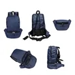 2 In 1 Lightweight Foldable Hiking Backpack Fanny Pack | https://www.bestnamebadges.com