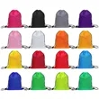 Large Sport Polyester Drawstring Backpack 16.5"x13.4" | https://www.bestnamebadges.com