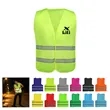High Visibility Reflective Safety Vest For Adult | https://www.bestnamebadges.com