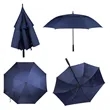 61" Arc Double Canopy Vented Automatic Open Golf Umbrella | https://www.bestnamebadges.com