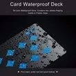 Black PVC Plastic Premium Playing Cards | https://www.bestnamebadges.com