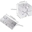 Premium Alloy Infinity Fidget Cube | https://www.bestnamebadges.com