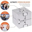 Premium Alloy Infinity Fidget Cube | https://www.bestnamebadges.com