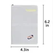Custom Golf Ball Marker PU Leather Score Holder | https://www.bestnamebadges.com