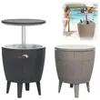 3-In-1 LED Cooler Table With Adjustable Height | https://www.bestnamebadges.com