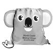 Jungle Safari Animal Drawstring Backpacks | https://www.bestnamebadges.com
