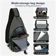 Ultra-Light Waterproof Sling Bag For Adventure | https://www.bestnamebadges.com