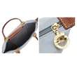 Foldable Long-Handle Travel Tote Bag | https://www.bestnamebadges.com