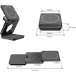Compact 3-in-1 Travel Wireless Charger | https://www.bestnamebadges.com