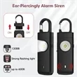 USB Rechargeable Personal Safety Alarm with Strobe | https://www.bestnamebadges.com